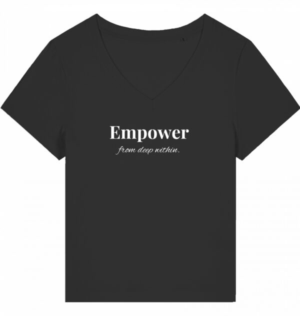 Empower V- Neck T- Shirt – Bild 5