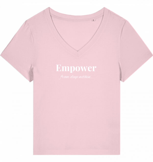 Empower V- Neck T- Shirt – Bild 3